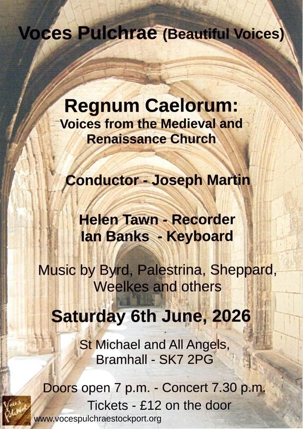 Summer 2026 Concert - Regnum Caelorum